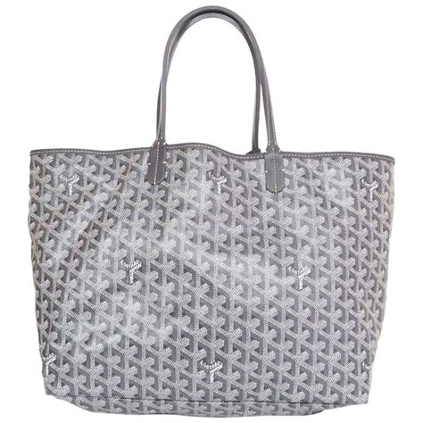 goyard st louis tote grey pm|goyard st louis gm size.